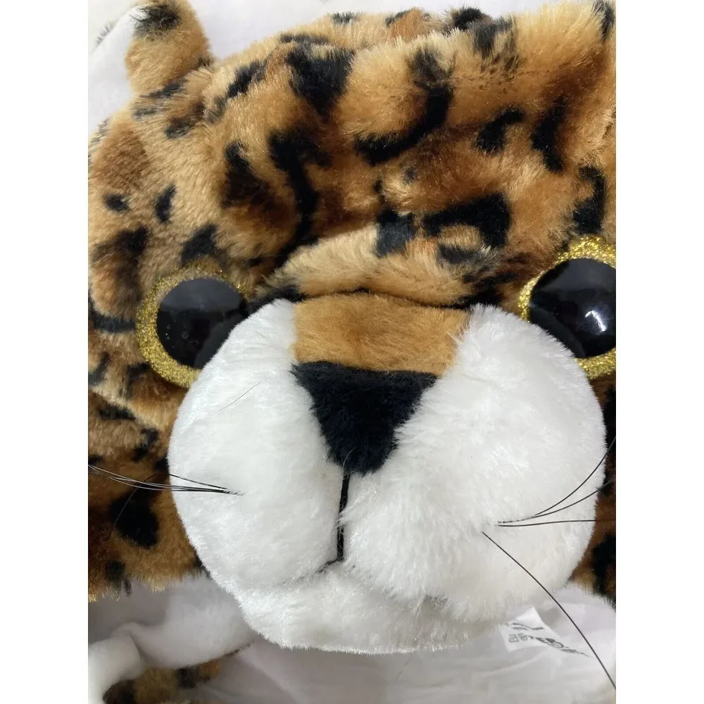 Plush‎ Funny Animal Hats with Fleece Lining Super Soft Warm Hat Ear Flaps EUC